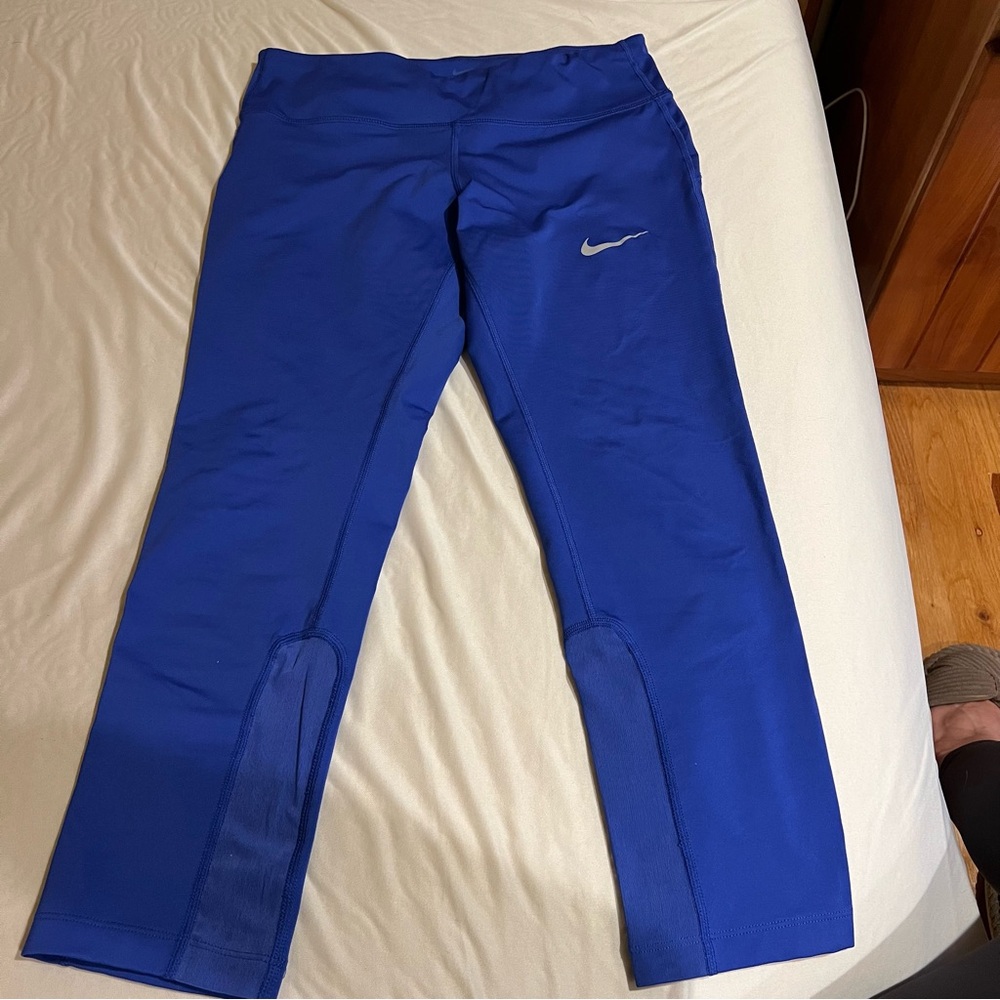 Nike Blue Performance Dri Fit Leggings